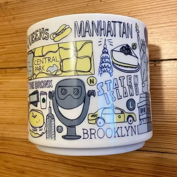 Starbucks Been There/ Across The Globe Collection 14oz ceramic mug.New York City - Picture 6 of 8